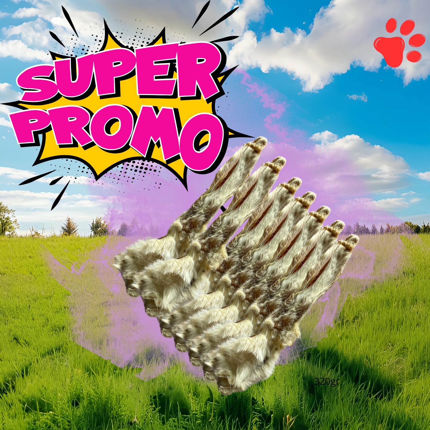 Oreilles de lapin 40 pces