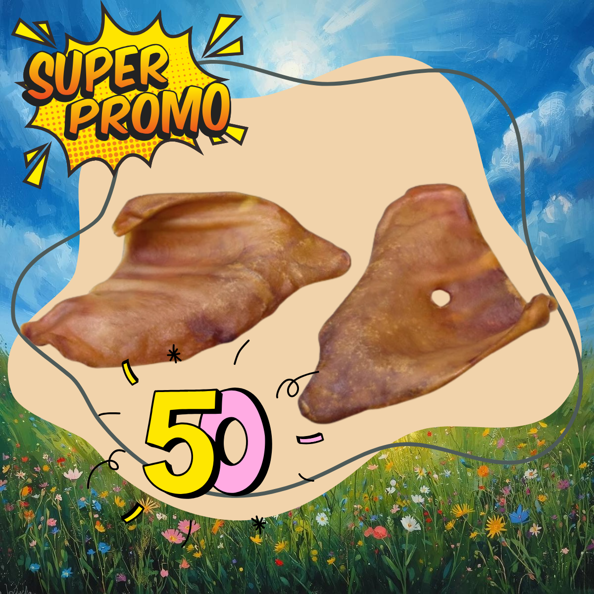 Oreille de Cochon 50 pces