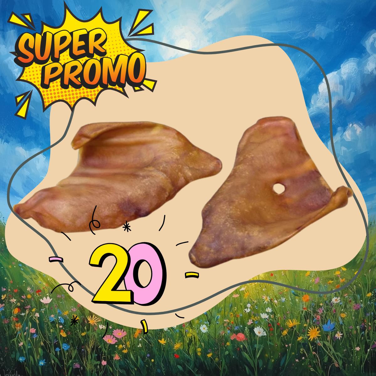 Oreille de Cochon 20 pces