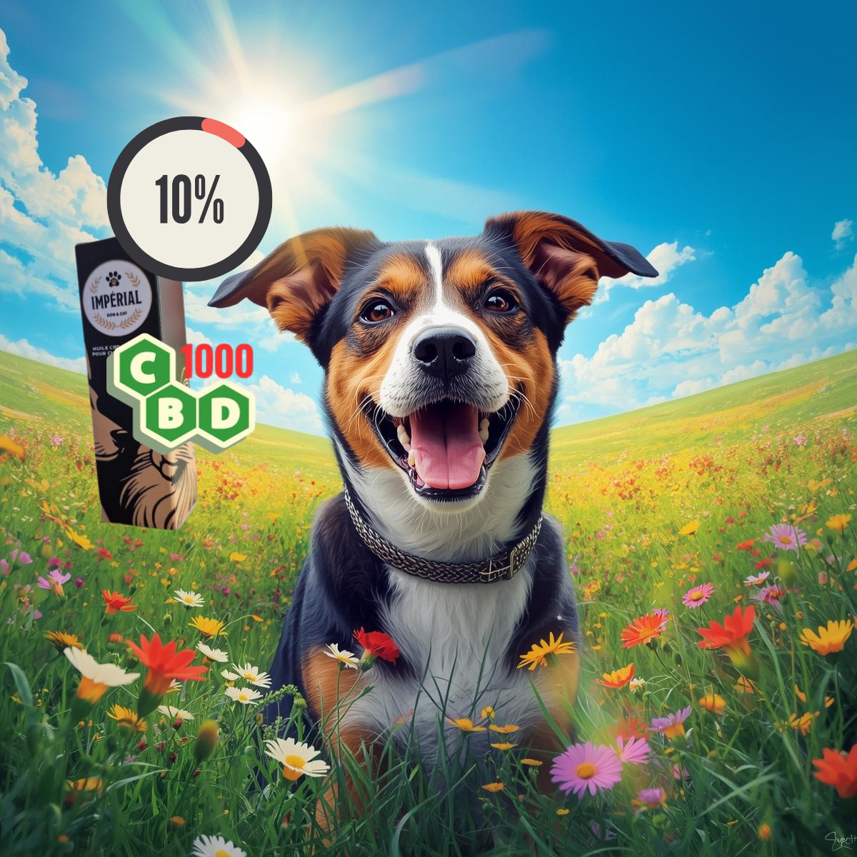 Huile CBD 1000mg Douleur, Anxiété...