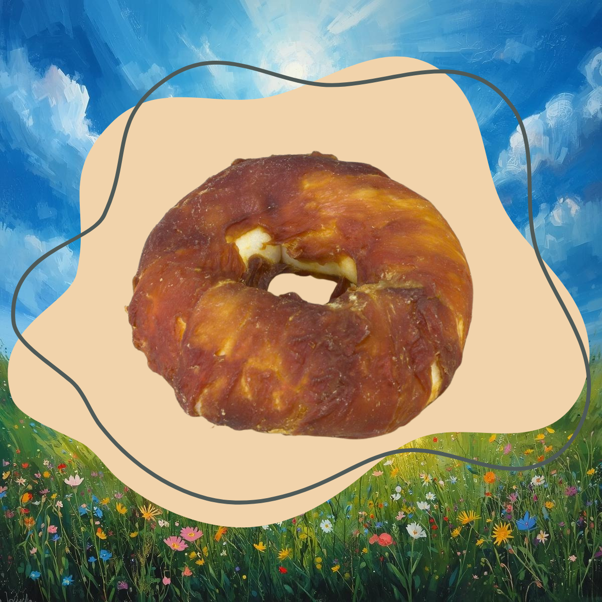 Anneaux de canard moelleux