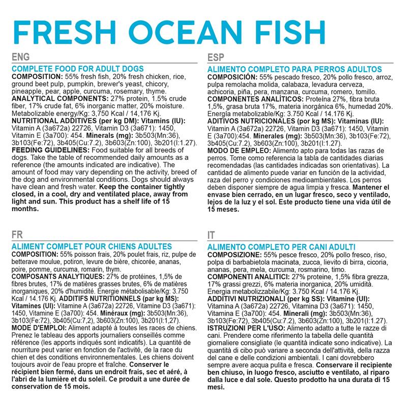 Arquivet Fresh Ocean Fish pour Chien 2,5kg