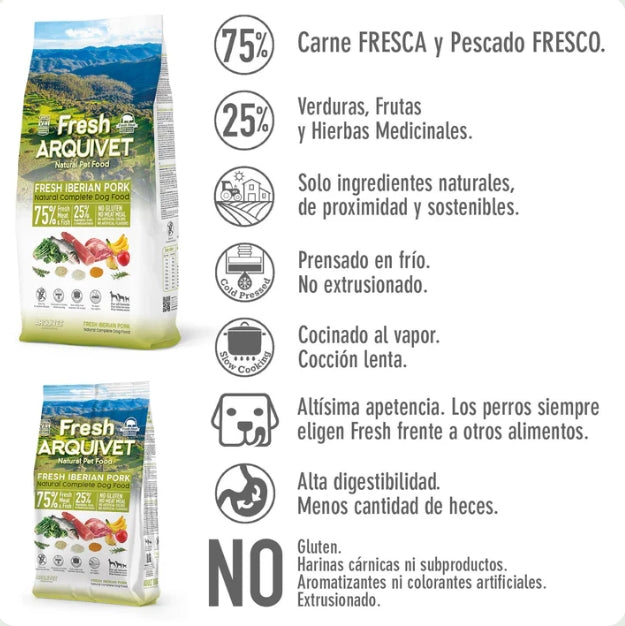 Fresh Arquivet Viande de porc ibérique 10kg