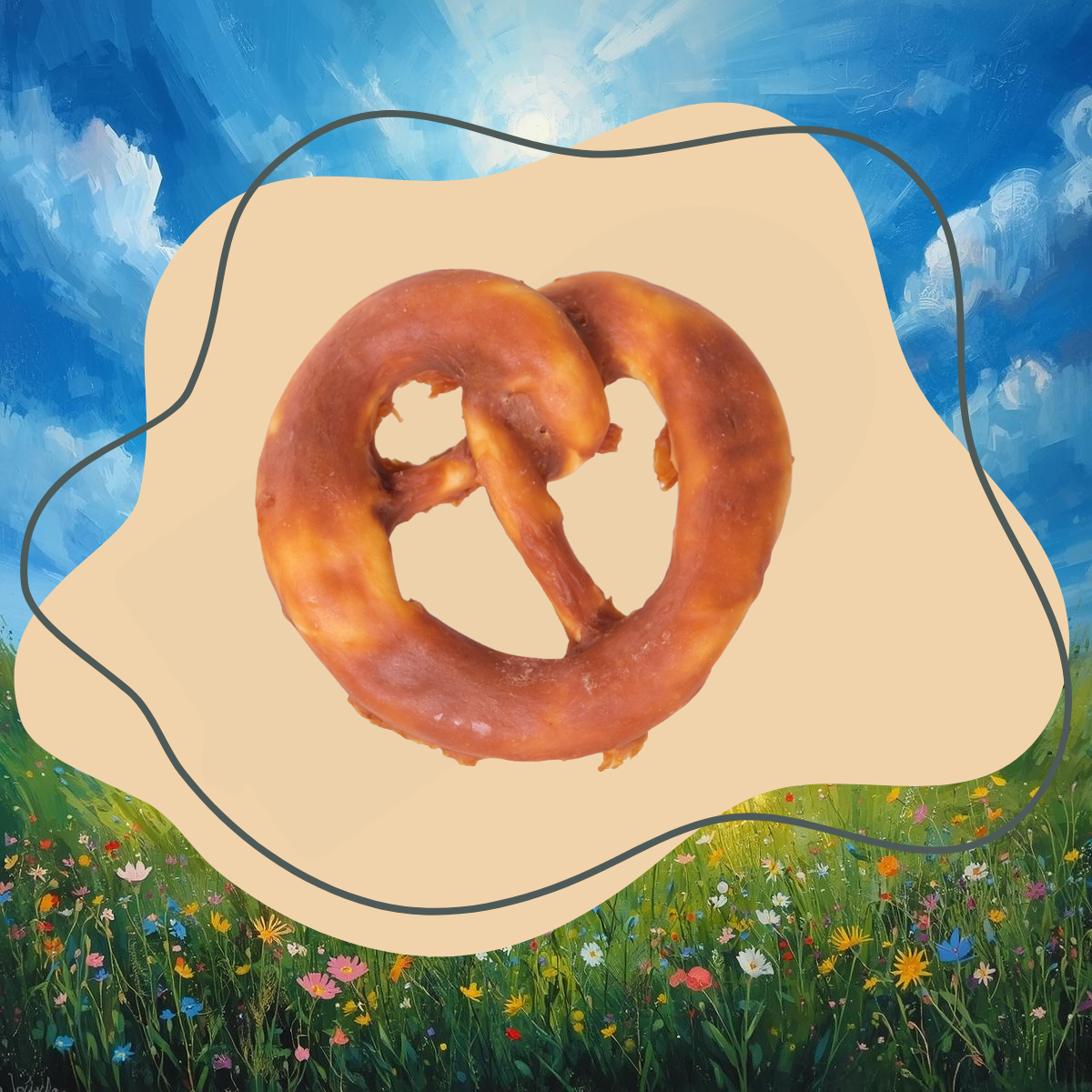 Bretzel poulet xl