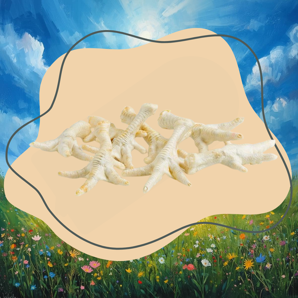 Pattes de poulet blanches 50 pces